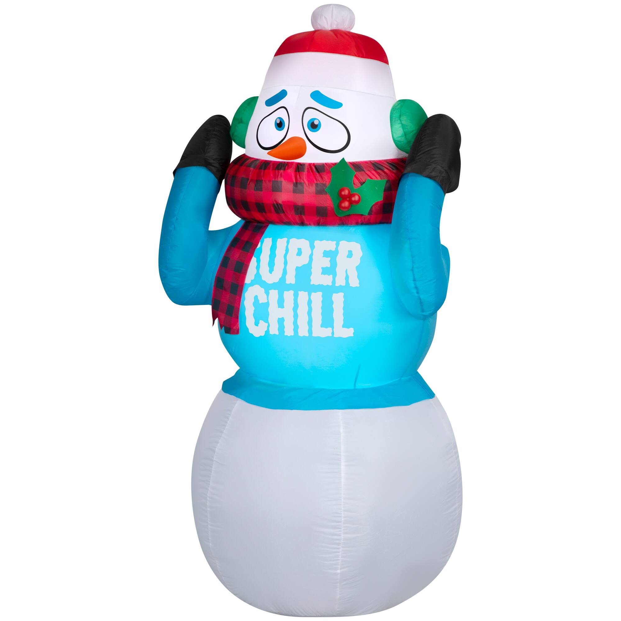 6ft. Animated Airblown® Inflatable Christmas Super Chill Snowman